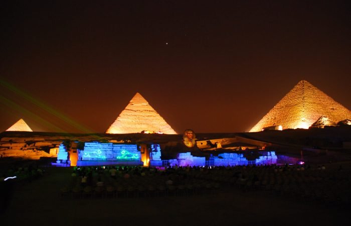 Sound and Light Show at the Pyramids