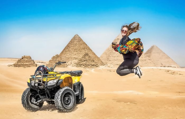 Desert Safari by Quad Bike at Giza Pyramids